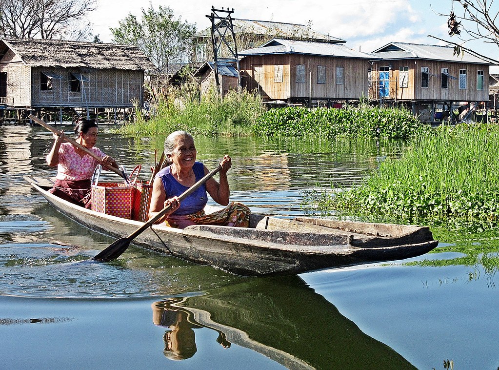 Inle Lake, Myanmar - Floating Village | Peter Connolly | Flickr