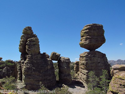 The Big Balanced Rock in Chiricahua National Monument, Arizona