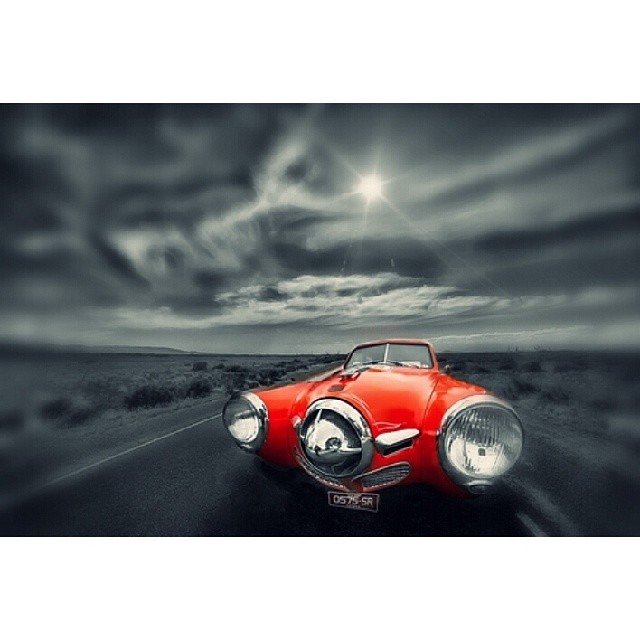 #red #car