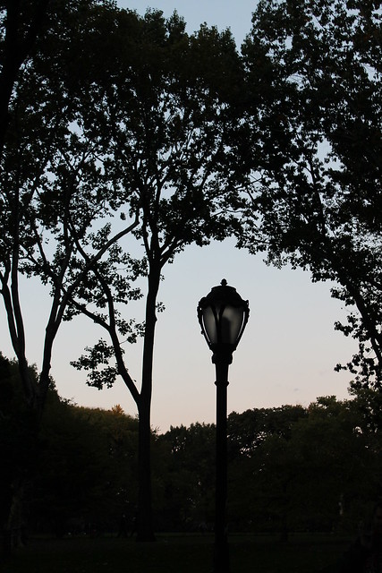 Lamppost at Central Park
