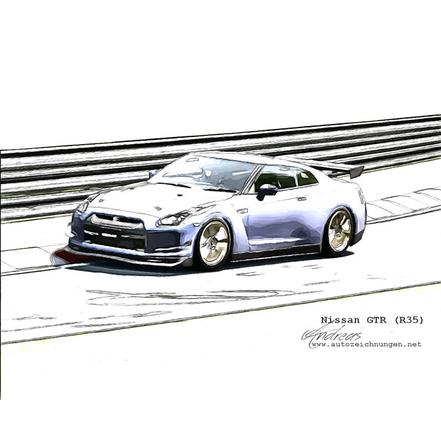  Nissan GTR (R3) por