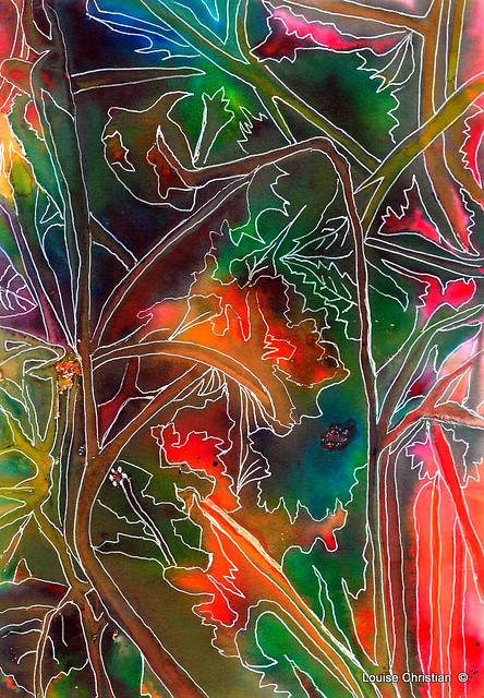 ''TROPICALE'' ABSTRACT PAINTING
