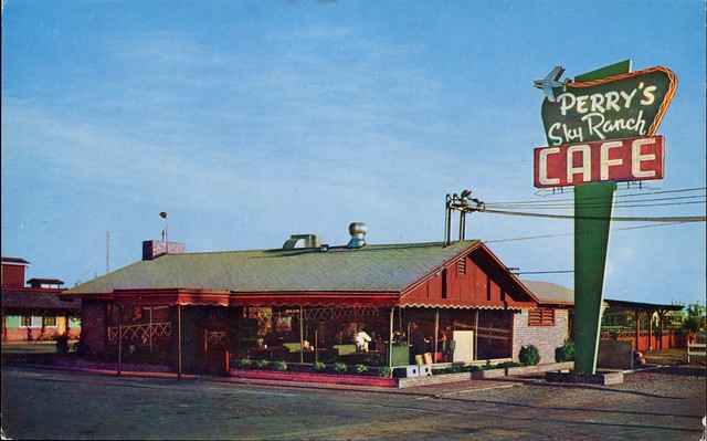 Perry's Sky Ranch Cafe, Tulare, California