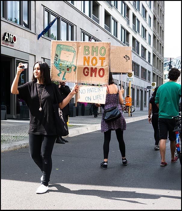 Demo gegen Monsanto