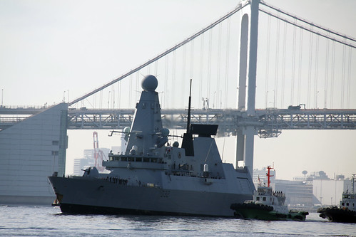 HMS Daring visits Japan