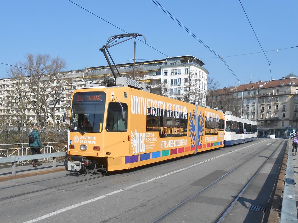 Trams de Genève (Suisse) (ligne 12)