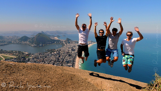 Rio de Janeiro - Jump - Topo do Morro Dois Irmãos - Vidigal - Brasil
