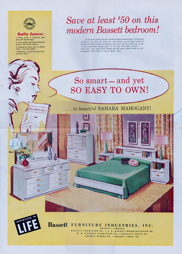 Bassett Furniture 1958 Sahara Mahogany Dan H Flickr
