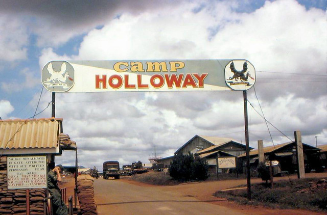 Camp Holloway - Pleiku 1965-66 by Hampton Broeker