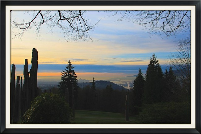 View from Burnaby Mountain Canada