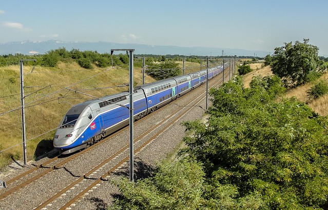 Valence SNCF TGV 714 naar Marseille