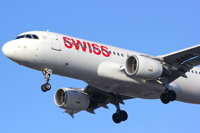 HB-IJD Airbus A320 Swiss Airlines