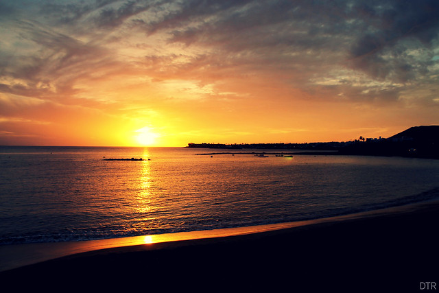 sunset @ Playa Blanca