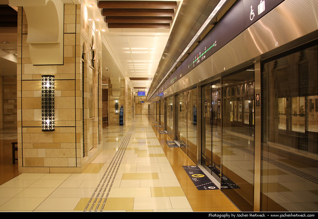 Al Ghubaiba Metro Station, Dubai, United Arab Emirates