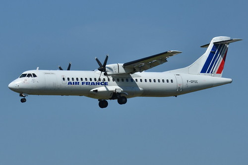 ATR 72-300 Airlinair (RLA) F-GPOC - MSN 311 - Now in Hop! fleet | by Luccio.errera