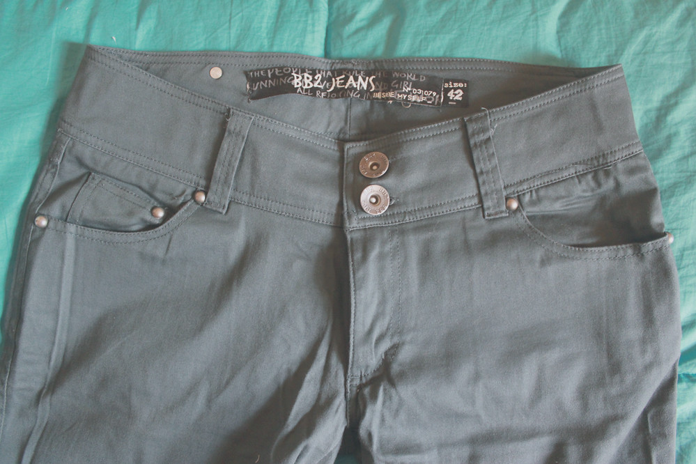 pantalón BB2 | SÚPER POCO USO, sólo arrugado. color petróleo… | Flickr