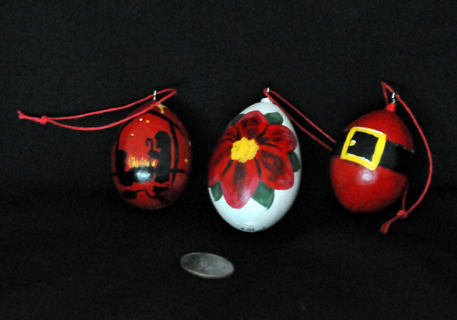 ORNAMENTS - RED