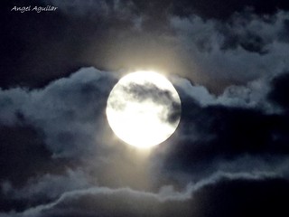 Zacatecas Moon & Clouds - Luna Y Nubes Zacatecanas