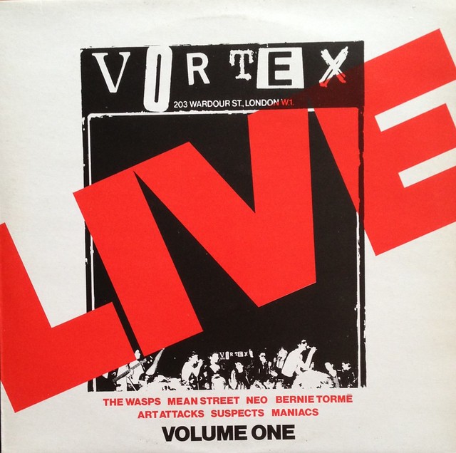 Vortex Live - Various (Punk Rock), LP Record Vinyl Album