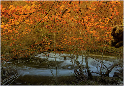 sedas del baias 1 a by juan luis olaeta, photoshop canon landscape agua natura euskalherria paisvasco araba cascadas sarria baias urak sigma1