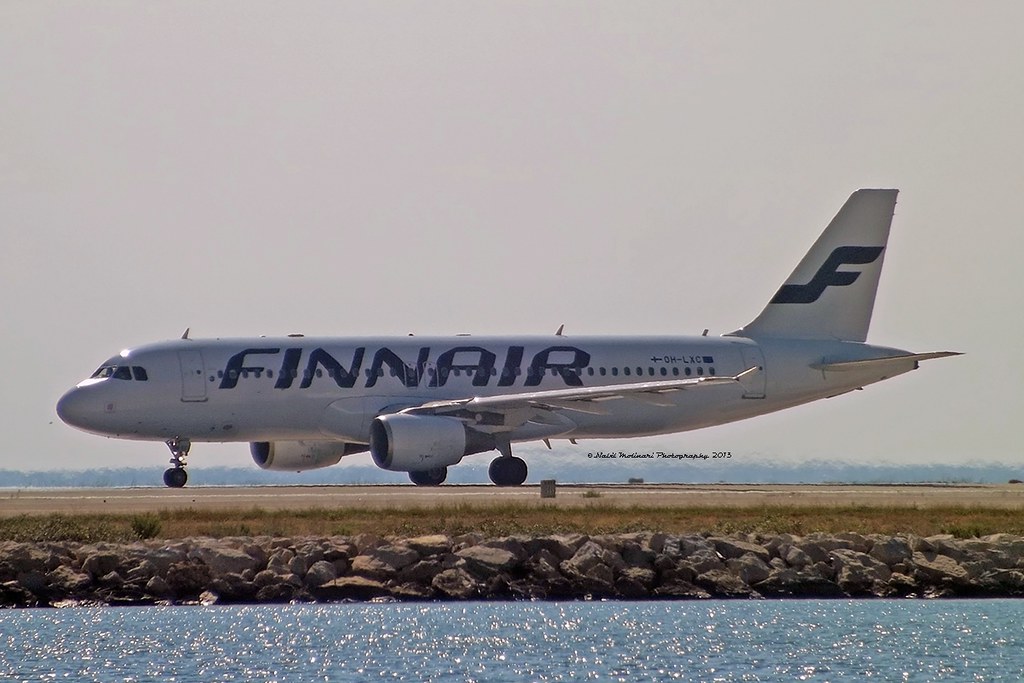 Finnair OH-LXC Airbus A320-214 cn/1544 @ LFMN / NCE 24-09-2013