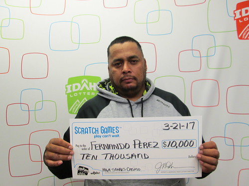 Fernando Perez - $10,000 - High Stakes Casino - Jerome - Honkers Mini Mart