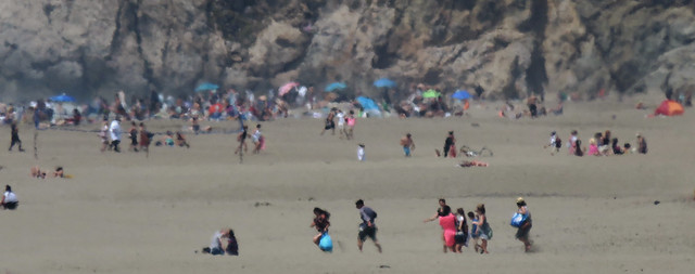 Sunday at Ocean Beach, San Francisco;  July 19, 2015