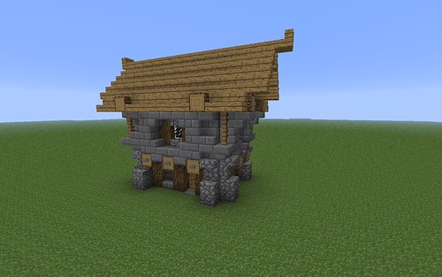 Minecraft Town House (Inspired by Madnes64) | by The Wild Eskimo