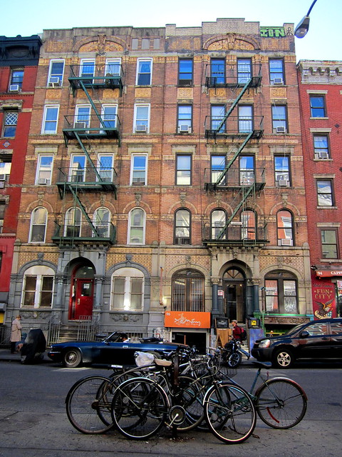 USA New York Physical Graffiti Building on St. Mark's Place 2012  - 