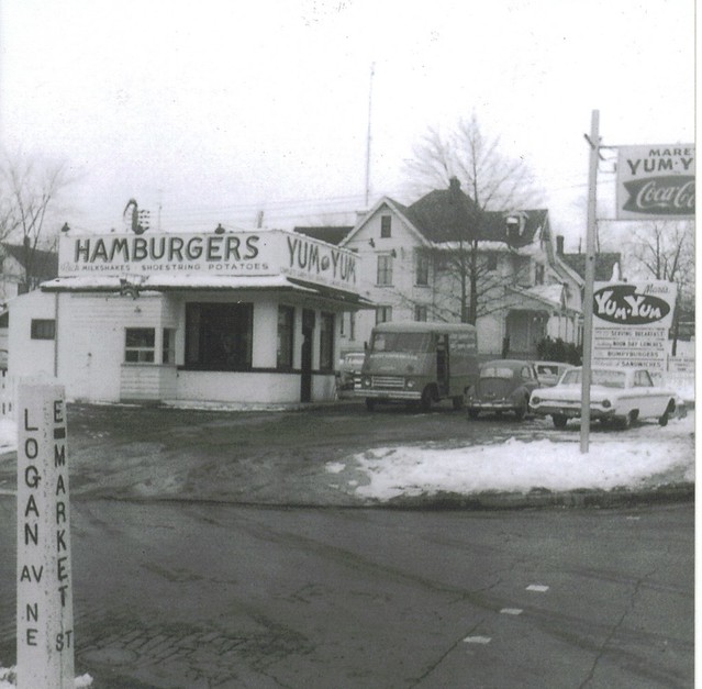Yum Yum Hamburgers, Warren, Ohio circa 1960s
