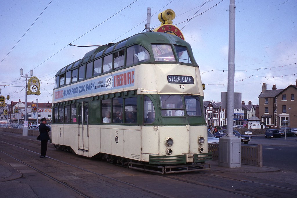 JHM-1975-1934 - Angleterre - Blackpool, tramway