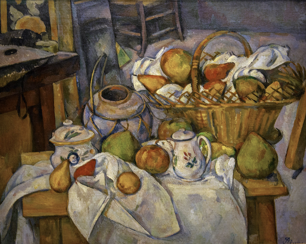 Paul Cezanne Still Life with Fruit Basket 2  Paul Czann  Flickr