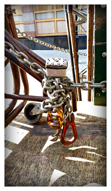 padlock and chain