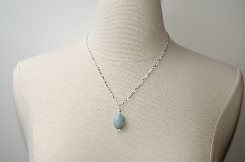 Aqua Necklace | Available for purchase at my shop here: www.… | Flickr