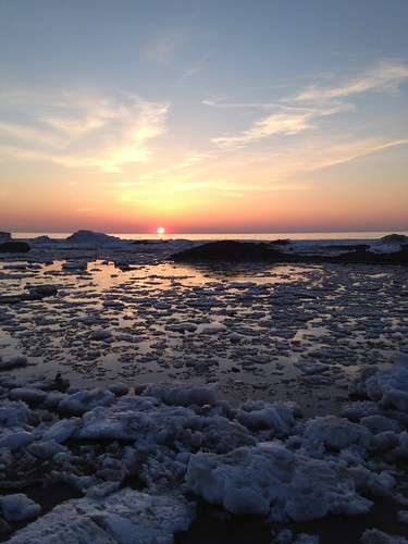 Winter sunset by Jax House, sunset day lakemichigan uploaded:by=flickrmobile flickriosapp:filter=nofilter pwpartlycloudy