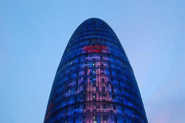 Torre Agbar.Barcelona.
