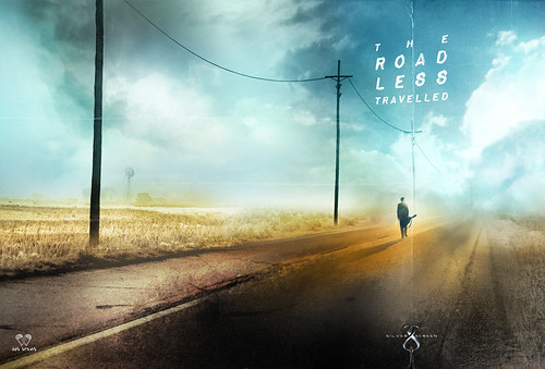 The Road Less Travelled | Artwork done for Dos Brains new ca… | Flickr