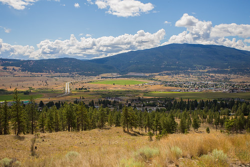 View of Merrit and Highway by Bob_2006, Merritt, BChike merritt