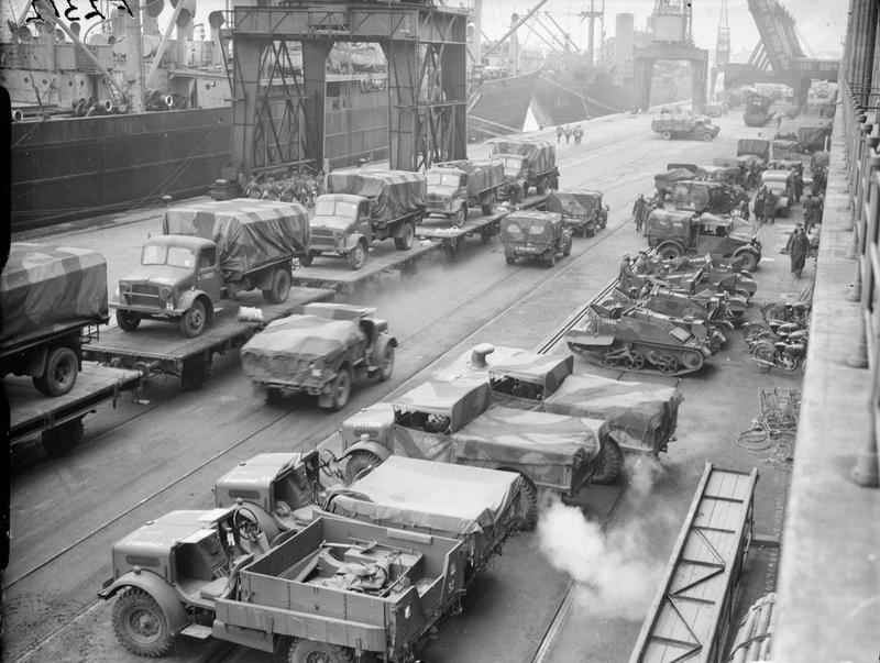 BEF transport french port 28 jan 1940