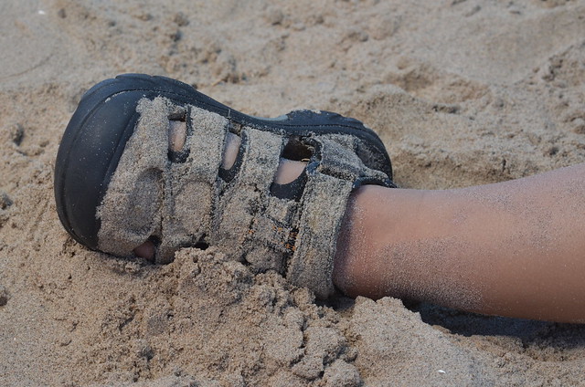 Shoe and Sand - Coney Island