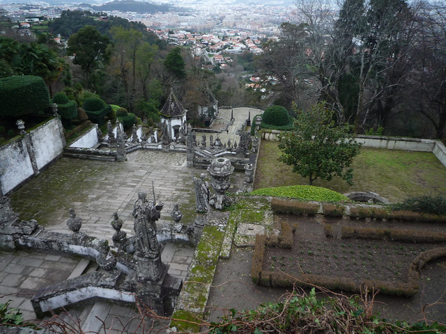 El Bom Jesus do Monte (Braga). Vista.