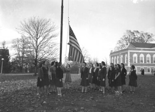 1930 Flag Raising