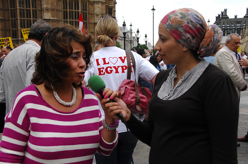Egyptian, Pro Gen Abdul Fattah al-Sisi. Protest, London 18.8.2013 | by onemanandhiscamera