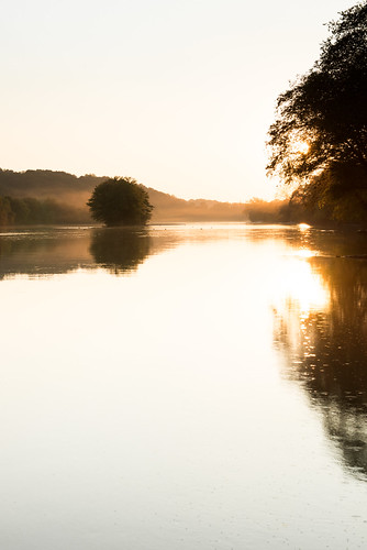 Silence - 40/52 by Klaus Rathke, park sunset fall project sundown south silence 52 chattahoochee v52 project52 52weeksofphotography