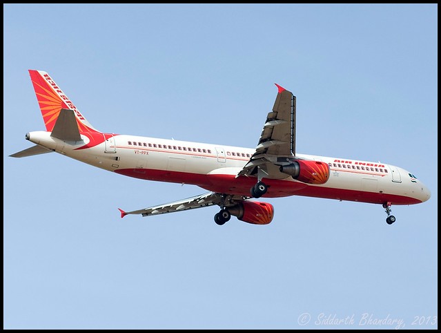 Air India Airbus A321 (VT-PPX)