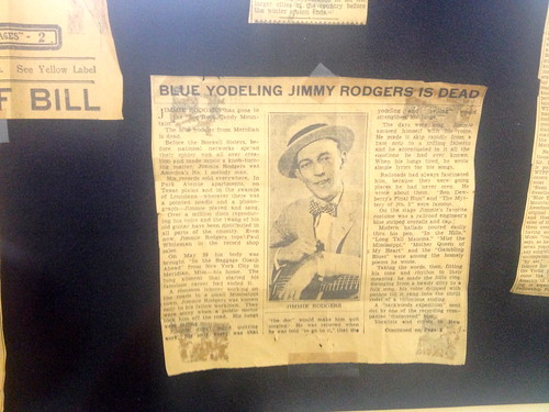 Newspaper Clipping of Jimmie's Death