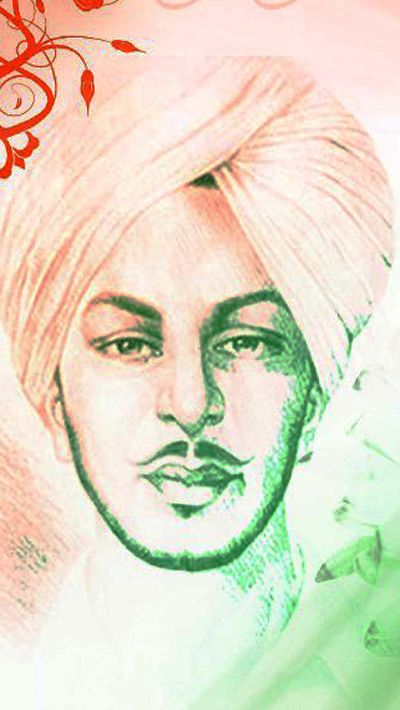 hd bhagat singh iphone android mobile wallpaper | Check this… | Flickr