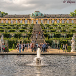 Fountains and Gardens of SansSoucci Palace, Potsdam