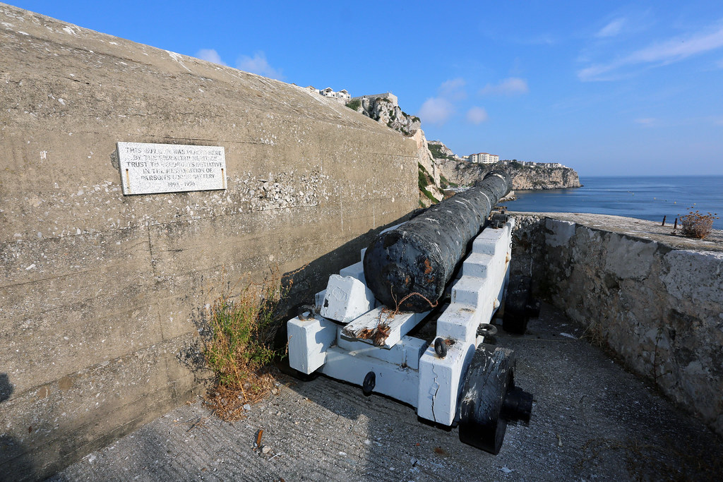 18th Century Cannon Emplacement, Parson's Lodge Battery, Gibraltar