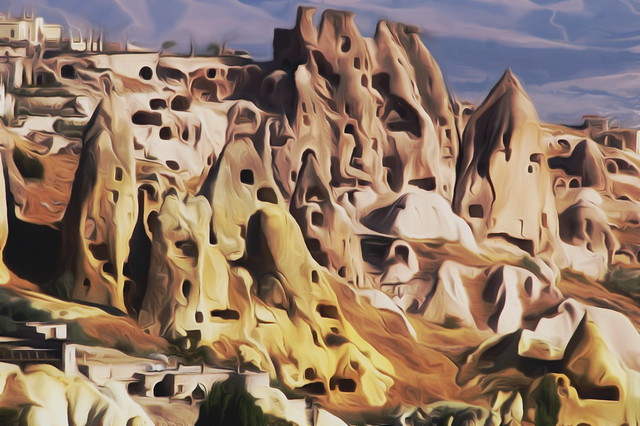 Cappadocia in Turkey     Spooky Rocks